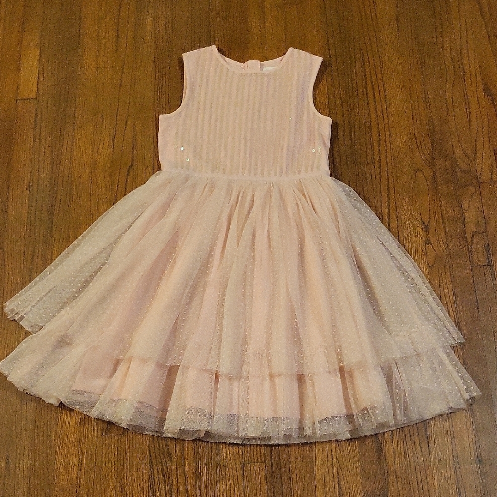 Mini Boden Pink Formal Kids Dress